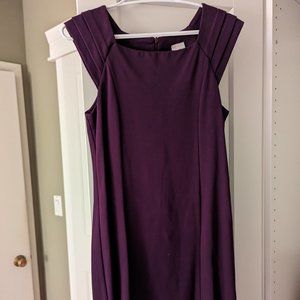 Suzy shier purple dress